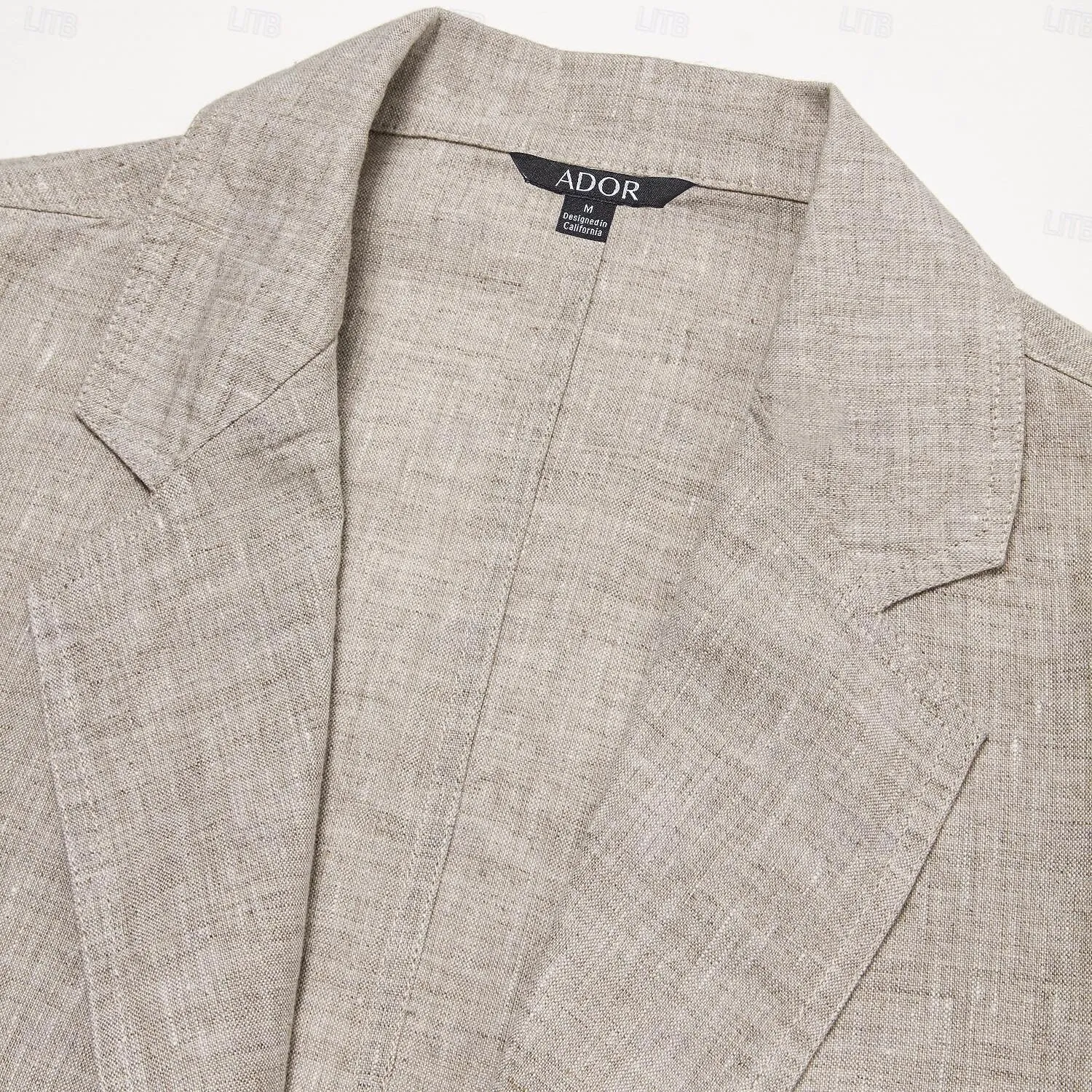100% Linen Single Breasted Blazer Jacket