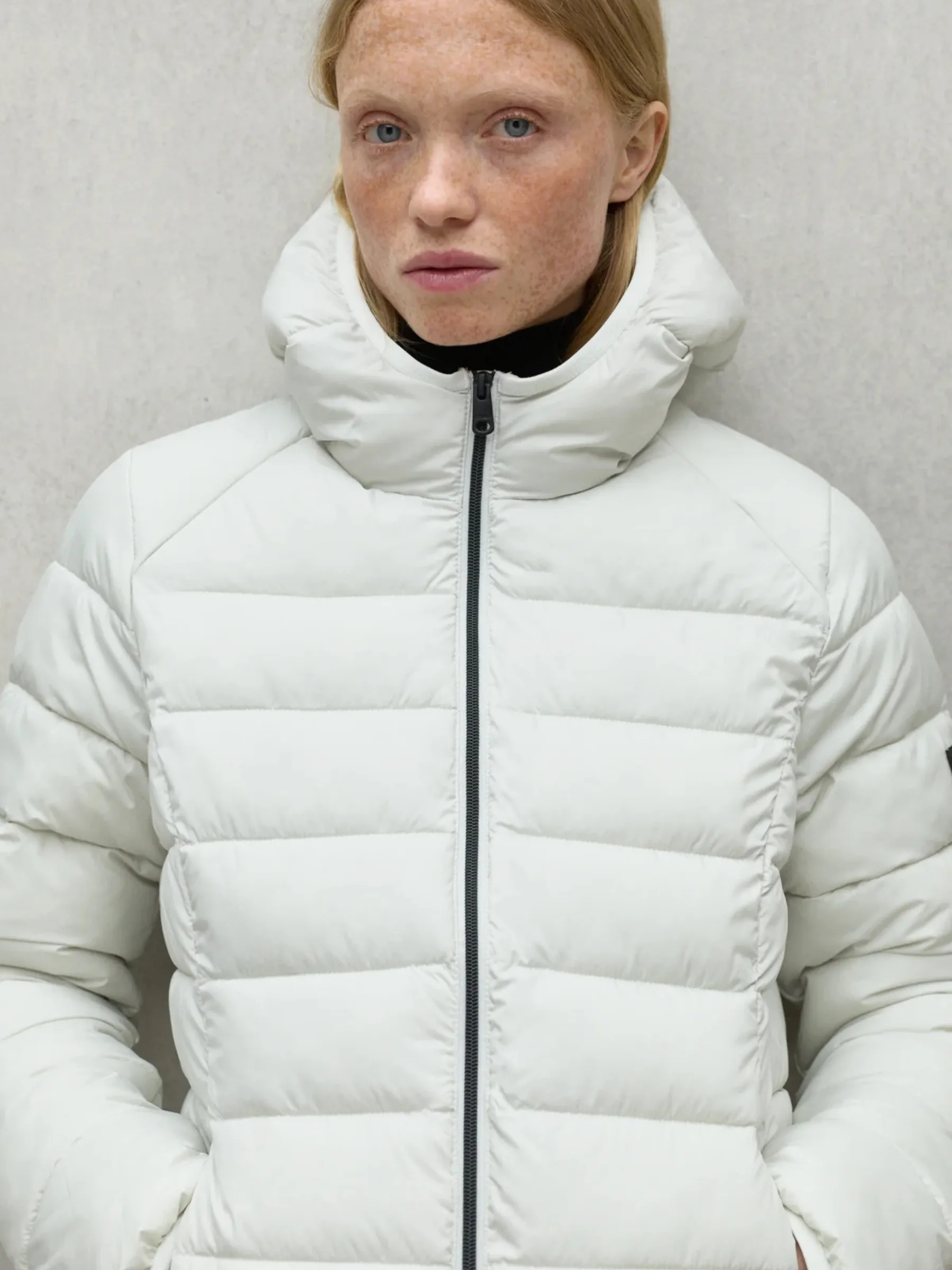 Aspen Jacket Woman Light Grey | Ecoalf