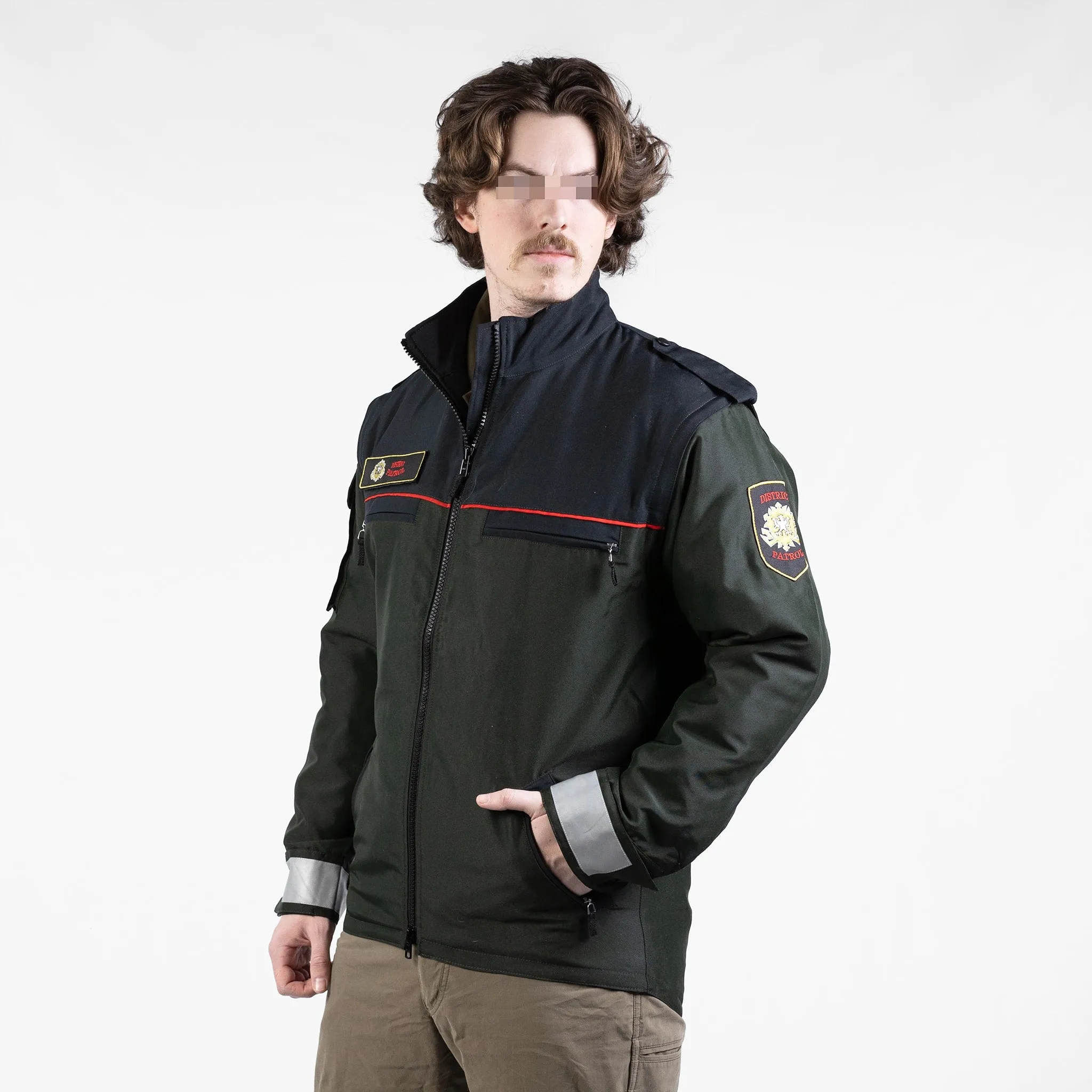 Austrian Polizei "District Patrol" Waterproof Jacket