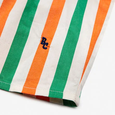 Baby Vertical Stripes woven shorts