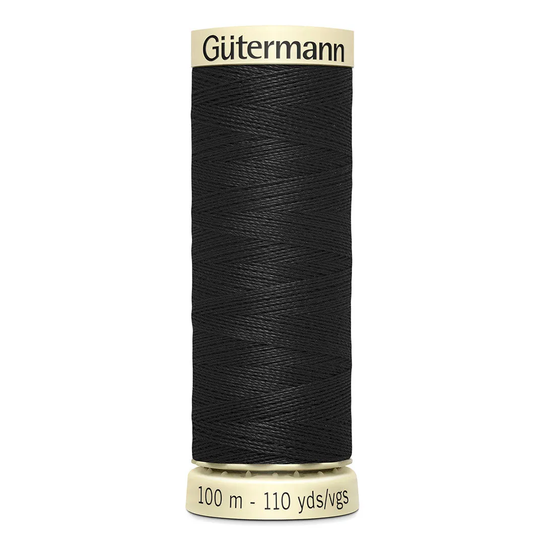 Black Ro Wool Georgette