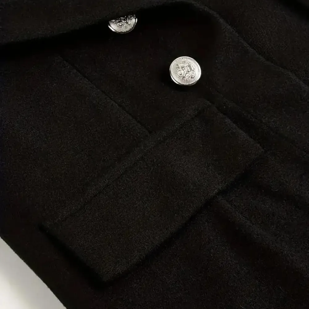 Blazer élégant pour femmes avec boutons pratiques sur le devant - ARJA Casual Elegance
