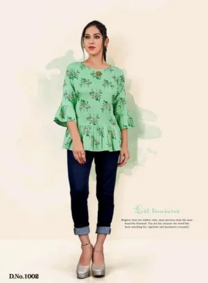 Channel 9 Nisarg Presents Fabrics Pure flex with all time favorite prints in top styles