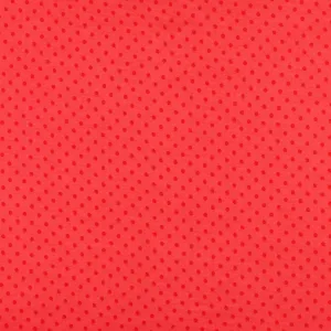 Chiffon with Dot - ROSY - Red