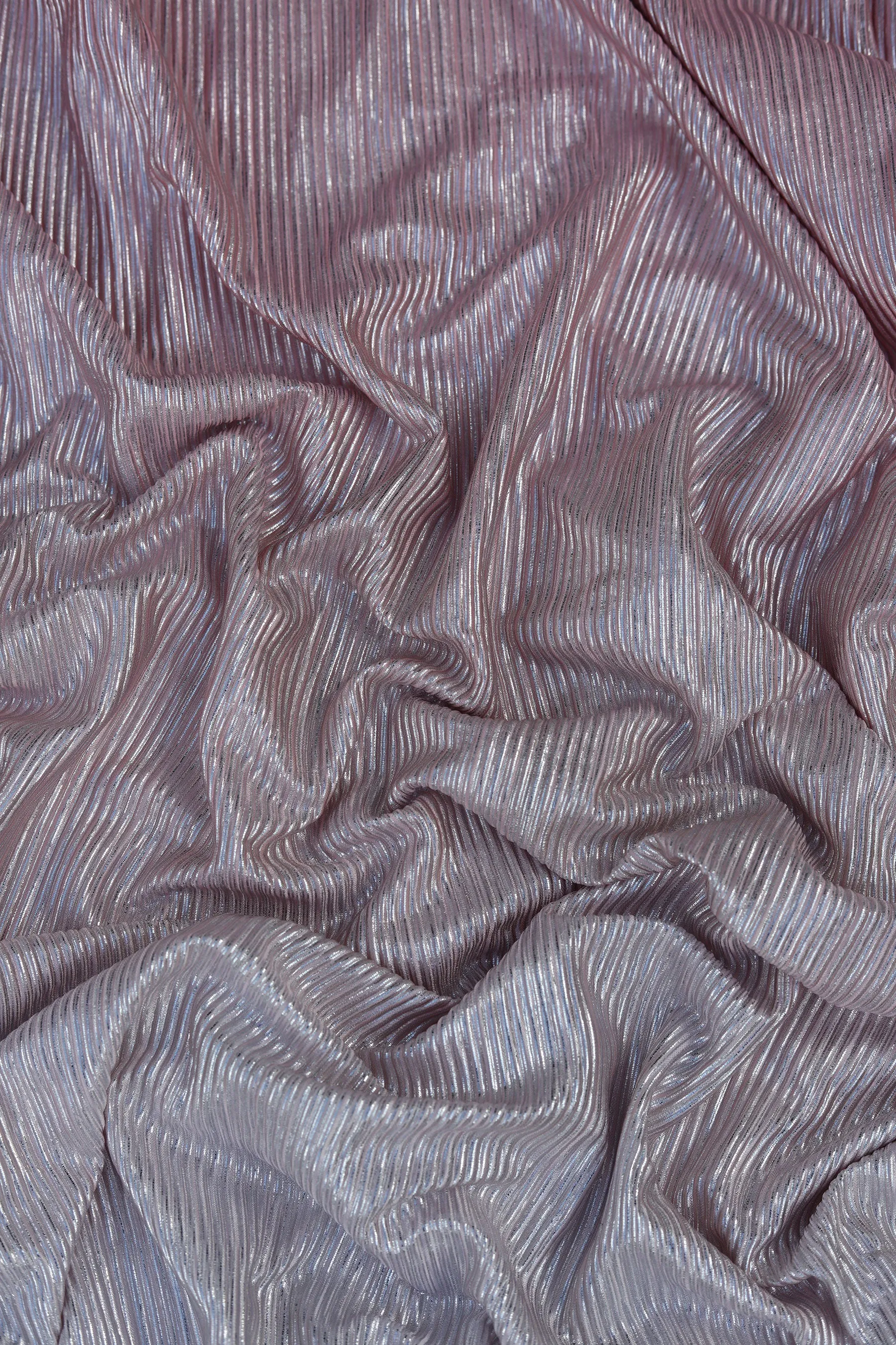 Crush Lycra - Shaded Silver