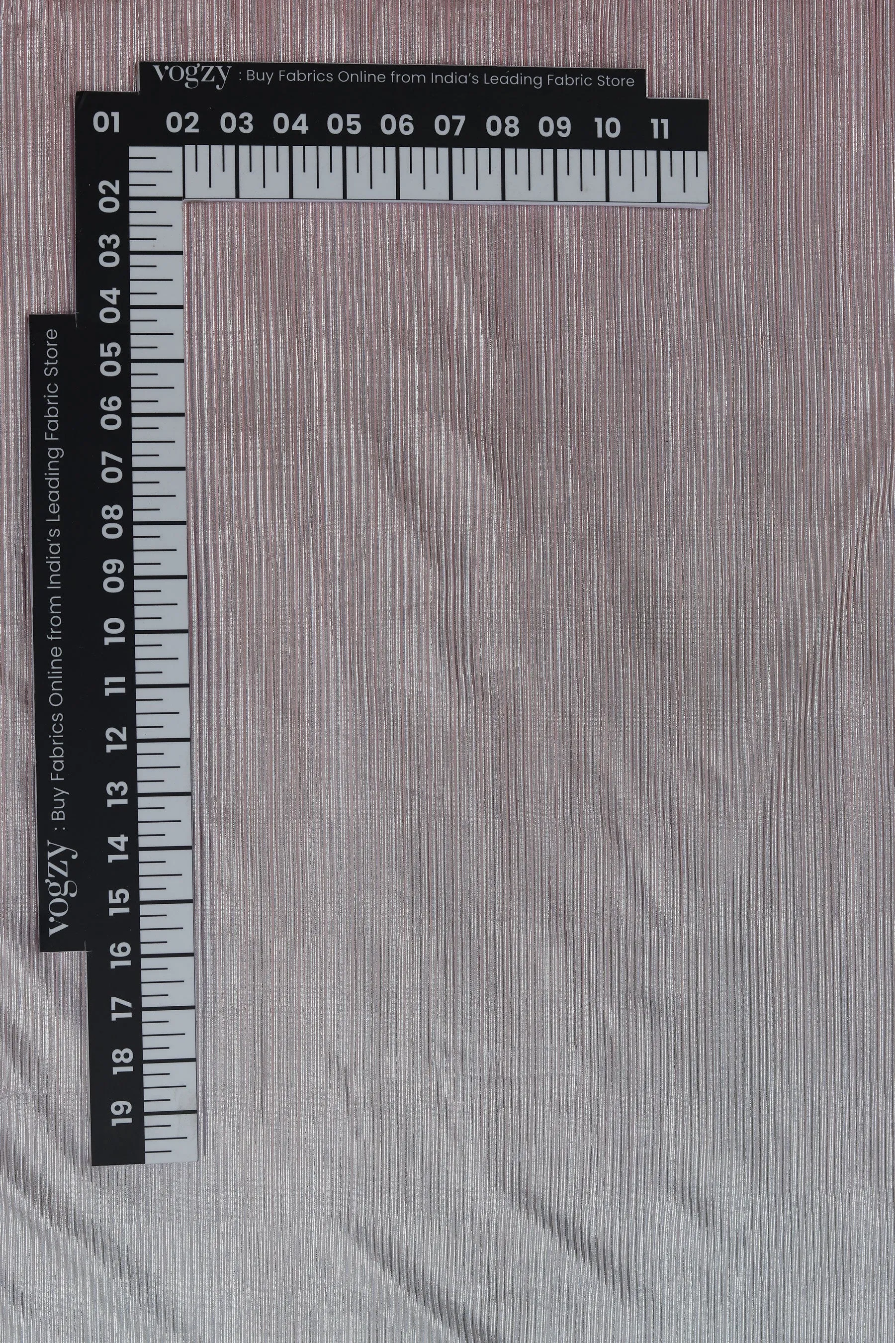 Crush Lycra - Shaded Silver