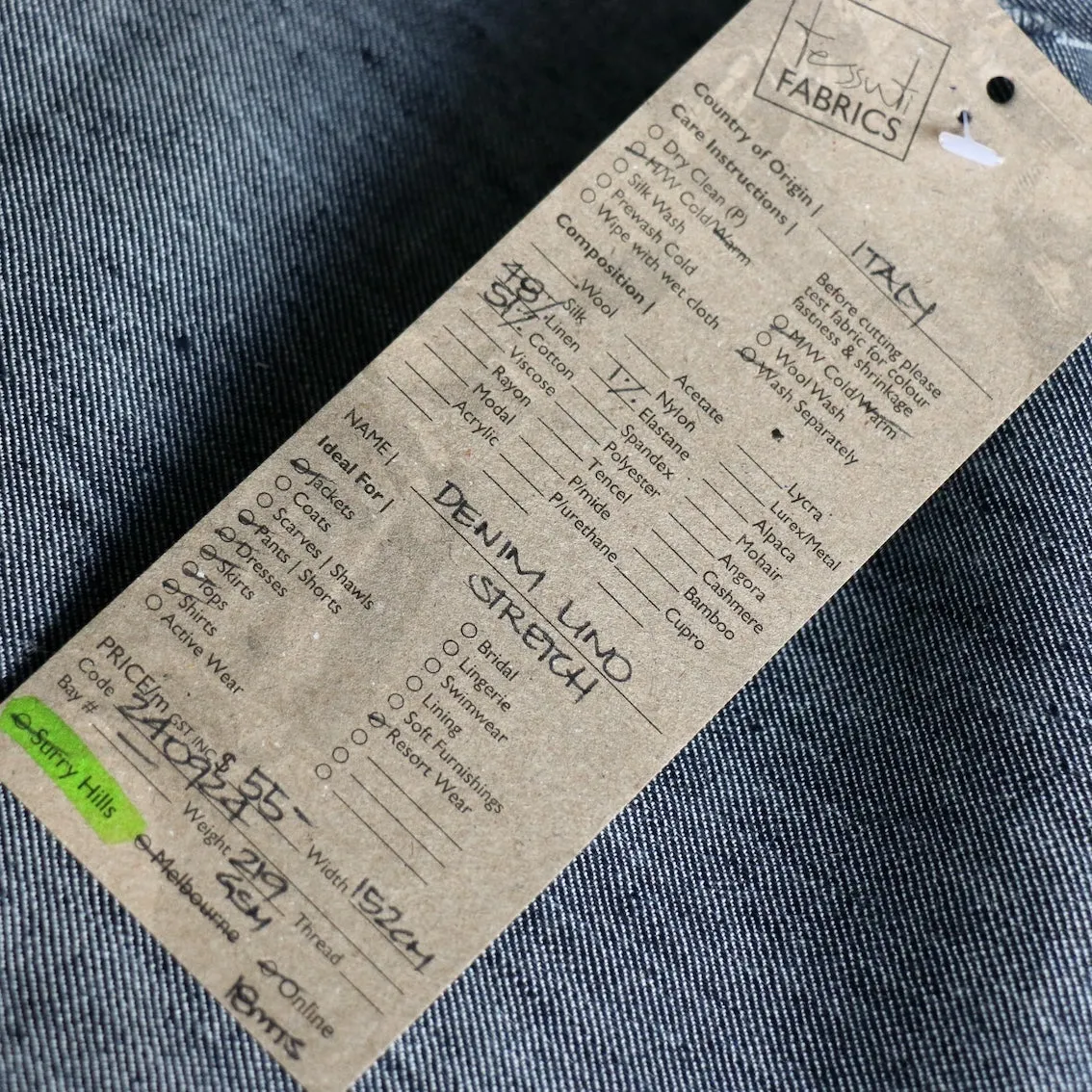 Denim Lino Stretch
