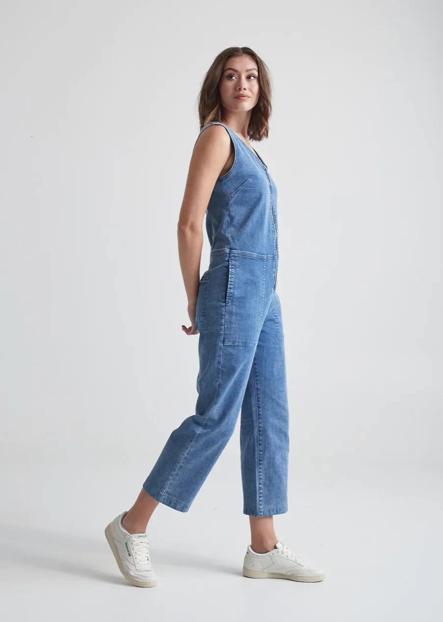 Duer Women's Performance Denim Jumpsuit