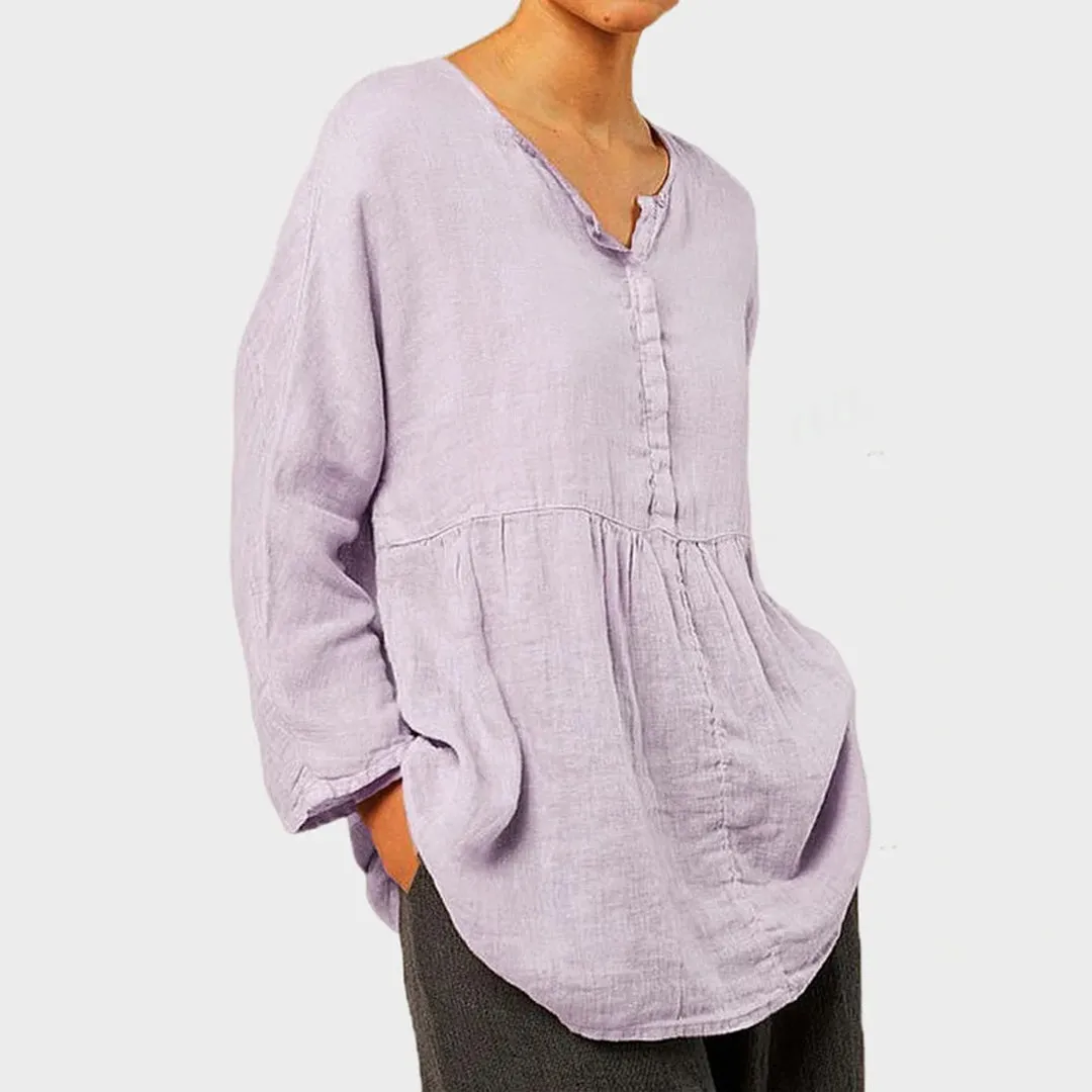 ENIKO - Blouse surdimensionnée pour un look élégant