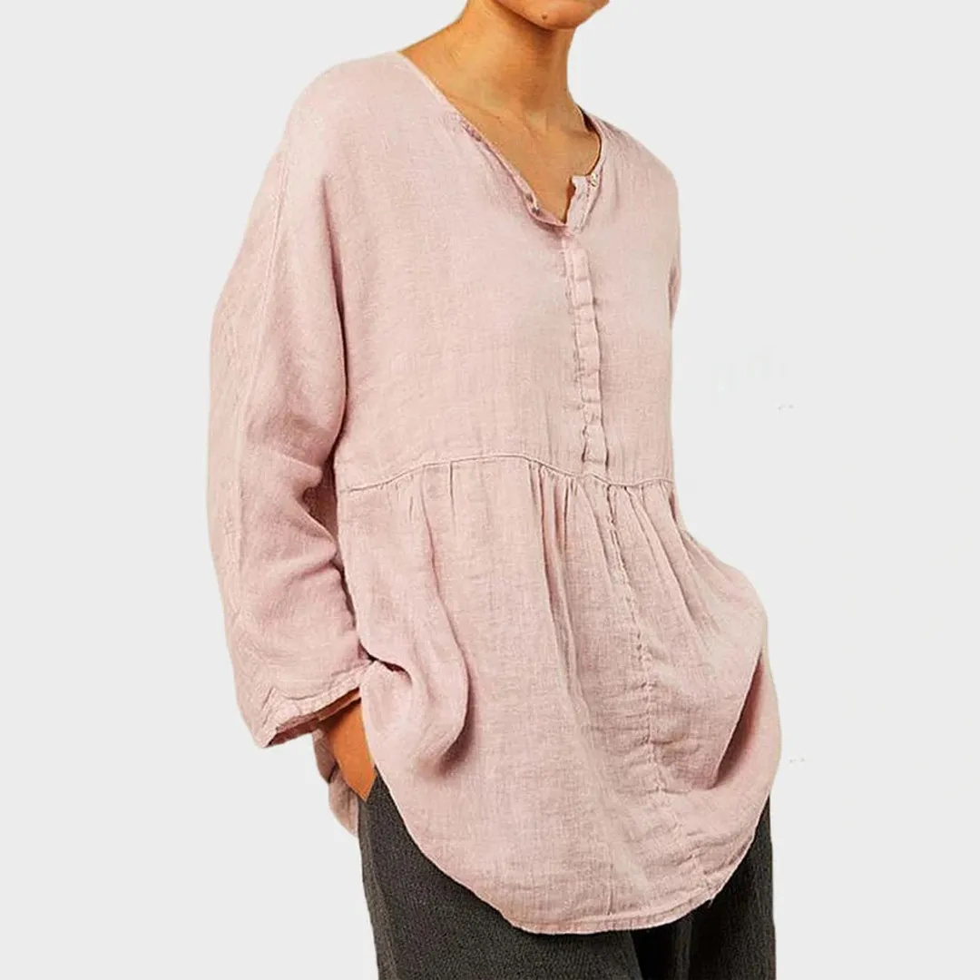 ENIKO - Blouse surdimensionnée pour un look élégant
