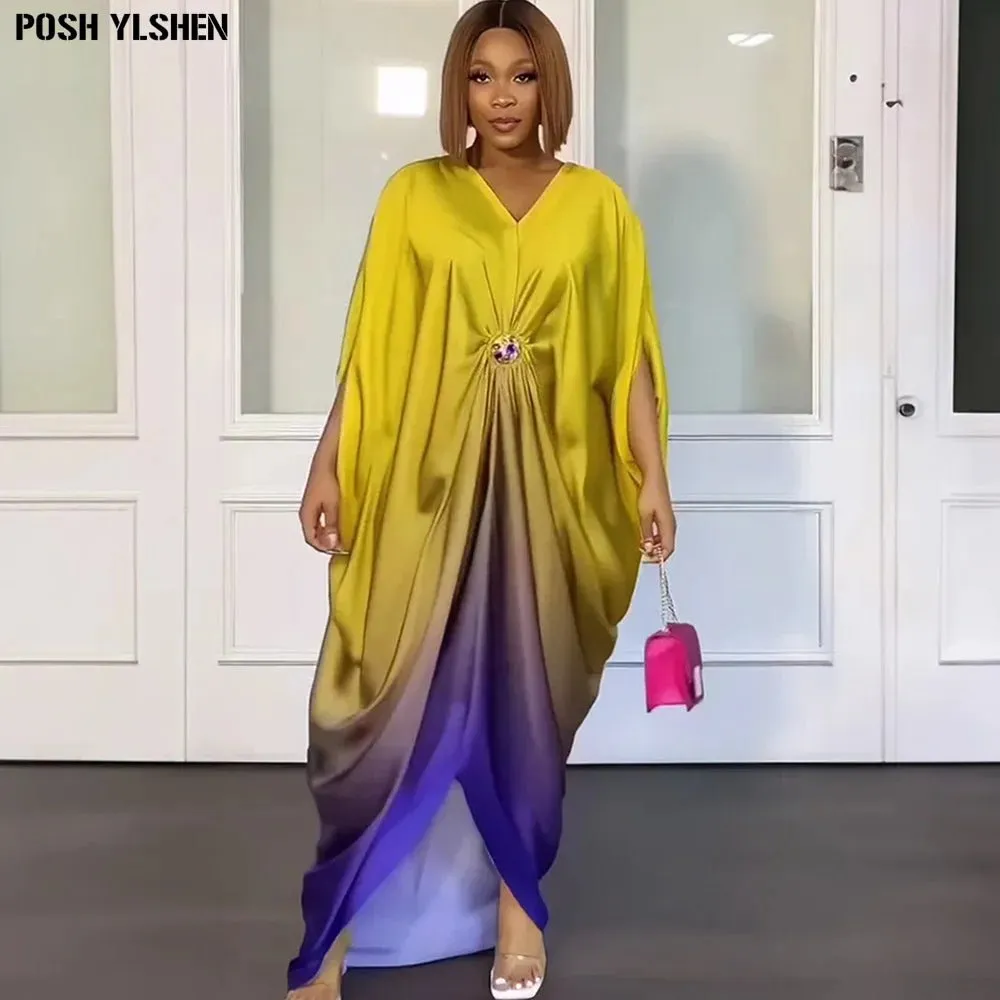 Exquisite African Abayas: Luxury Muslim Fashion Dress for Women