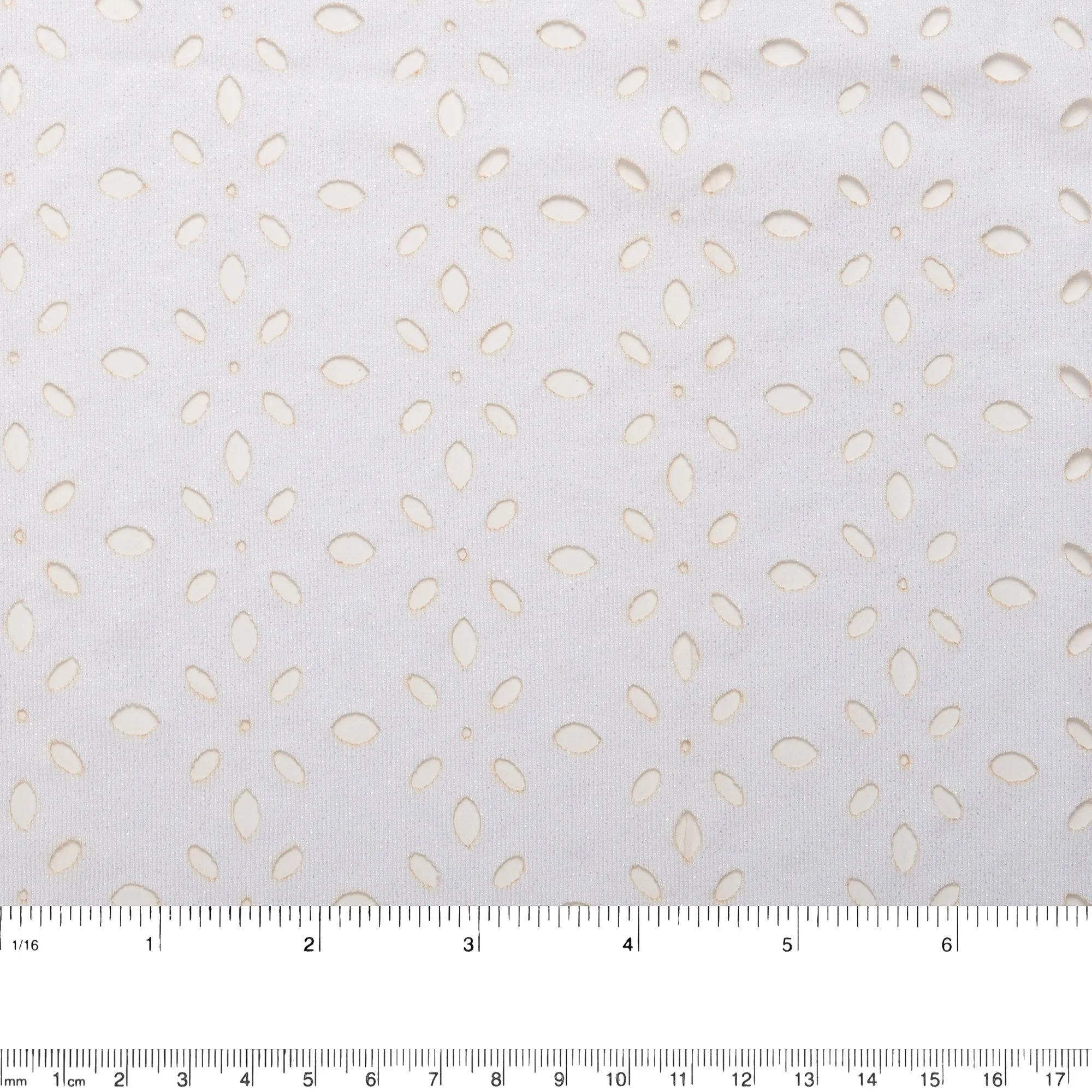 Fashion Knit - ROSALIE - Perforated - White