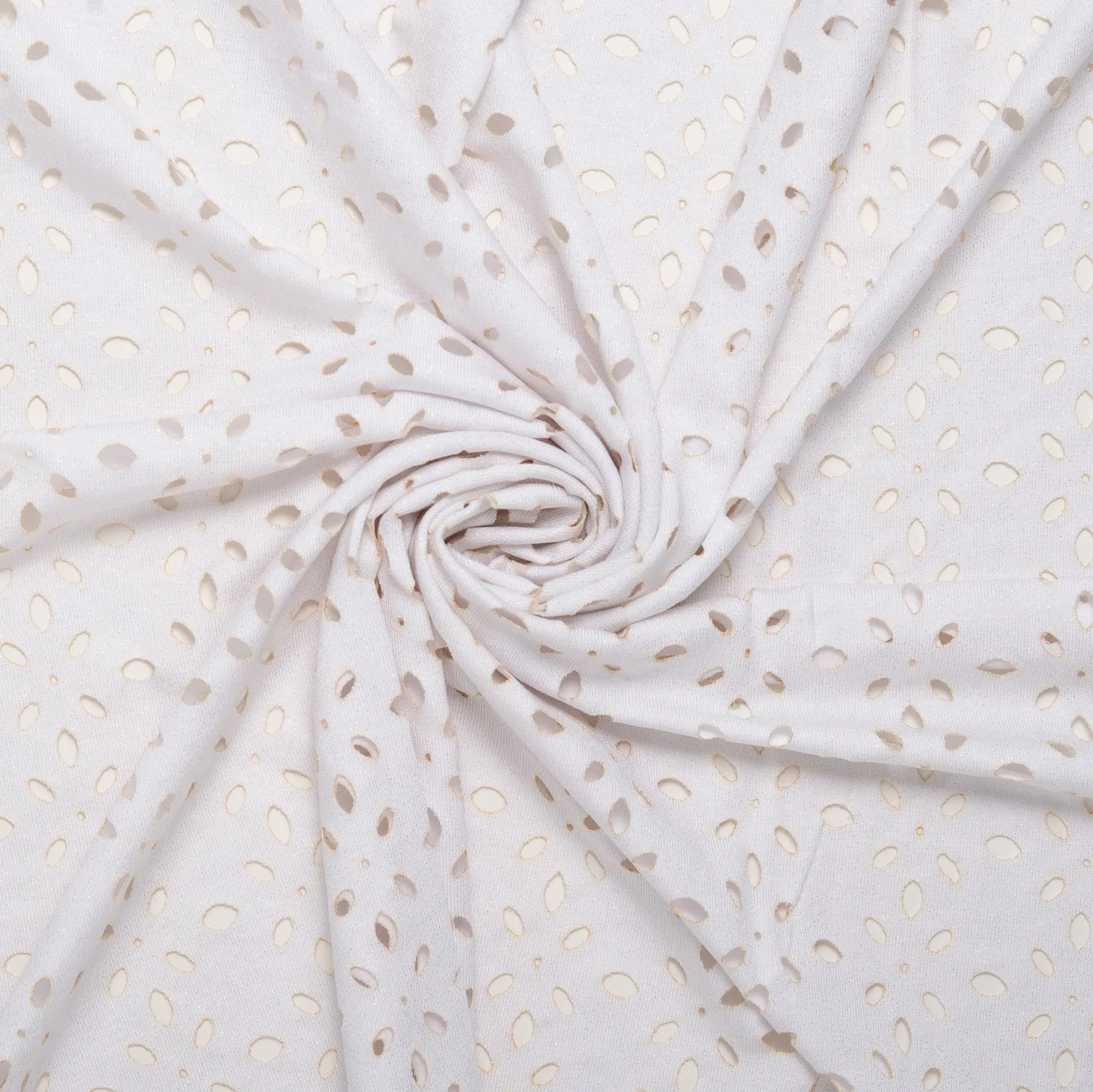 Fashion Knit - ROSALIE - Perforated - White
