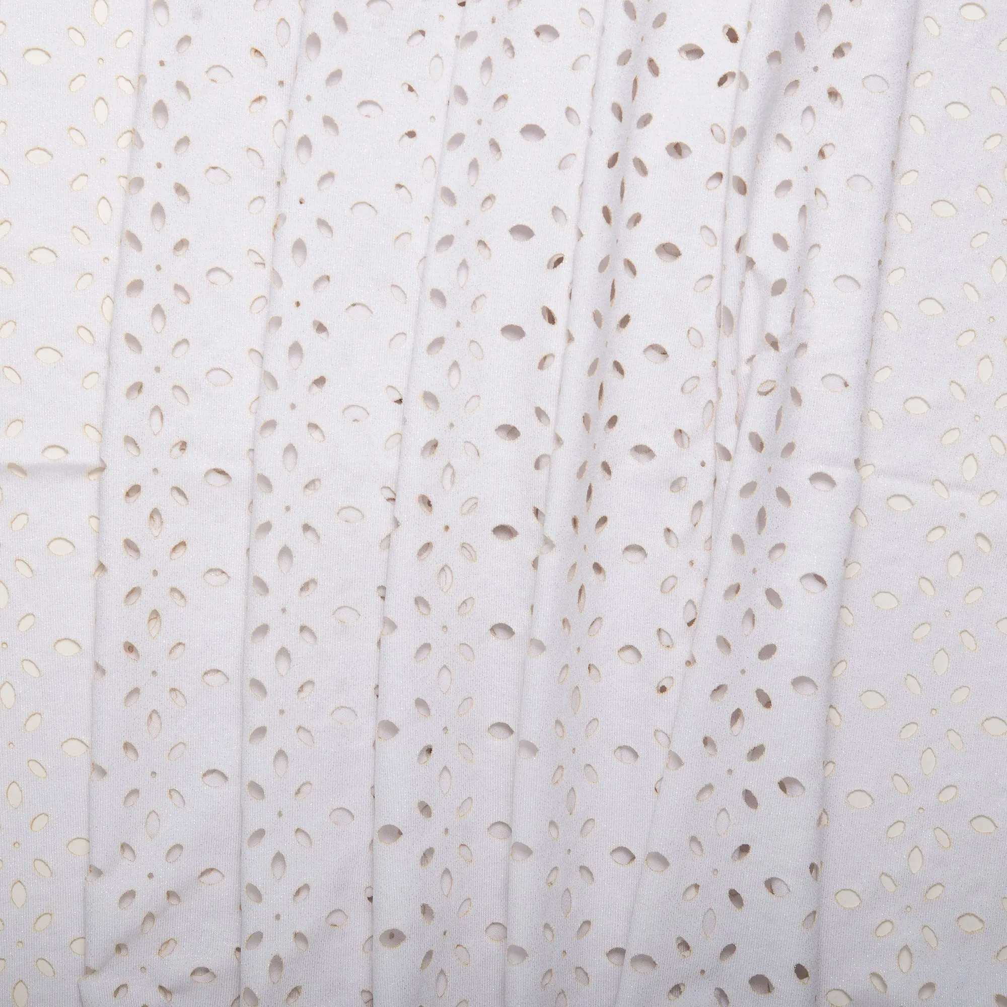 Fashion Knit - ROSALIE - Perforated - White