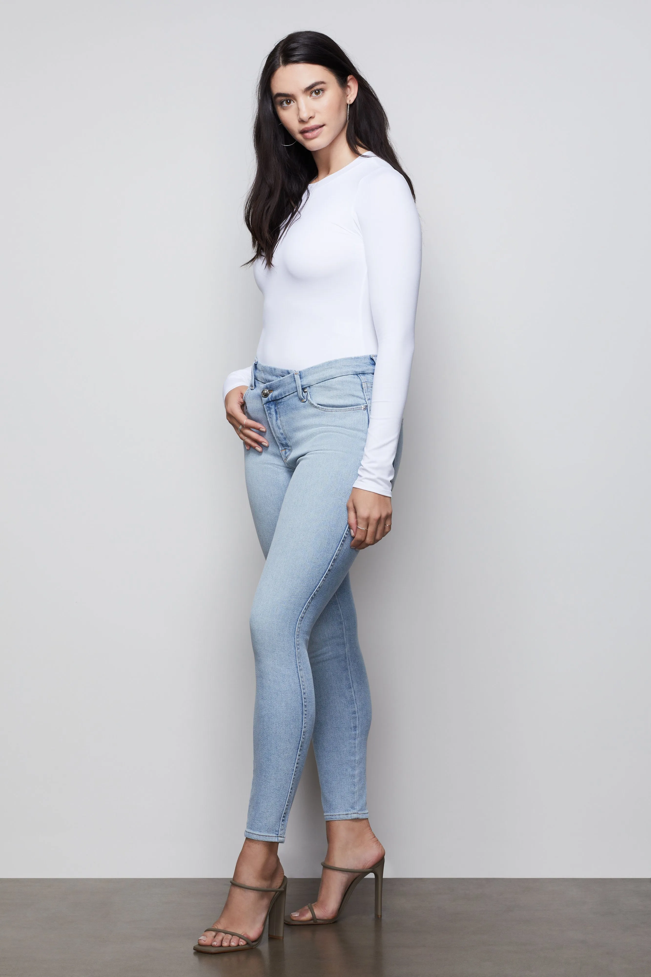 GOOD CURVE SKINNY CROSSOVER | BLUE410