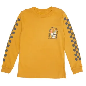 HERE FOR THE GOOD TIMES LONG SLEEVE TSHIRT