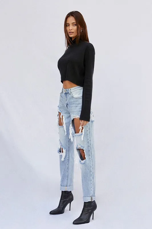 Jagger Ripped Baggy Jeans *limited*