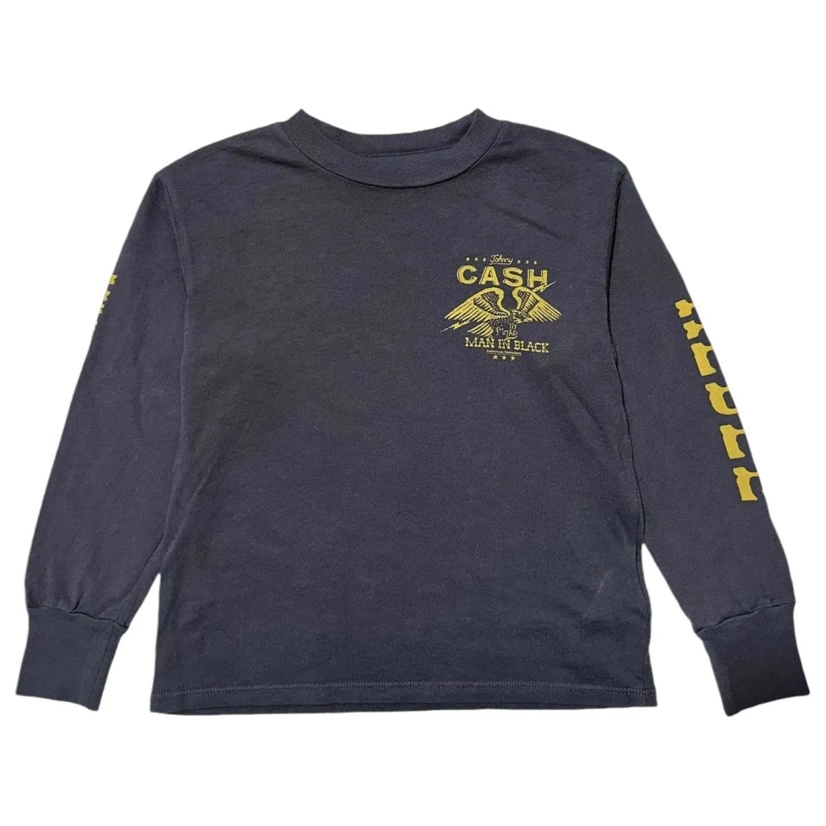 JOHNNY CASH AMERICAN REBEL LONG SLEEVE TSHIRT
