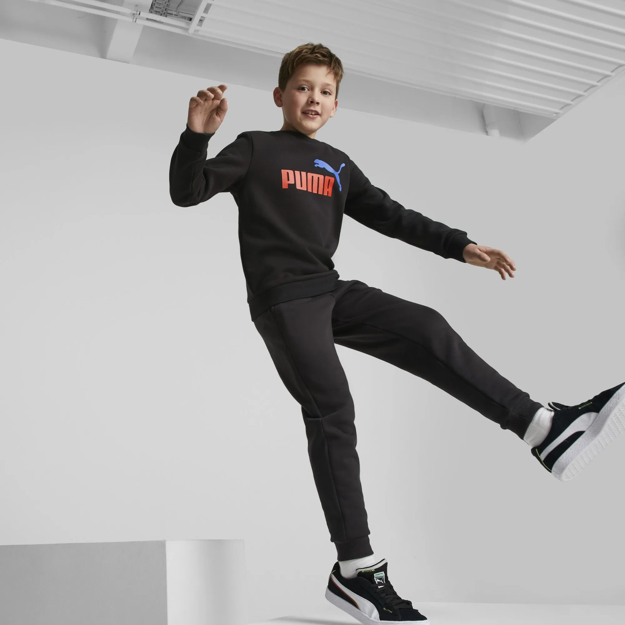 Junior's Essentials  2 Coloured Logo Fleece Pants