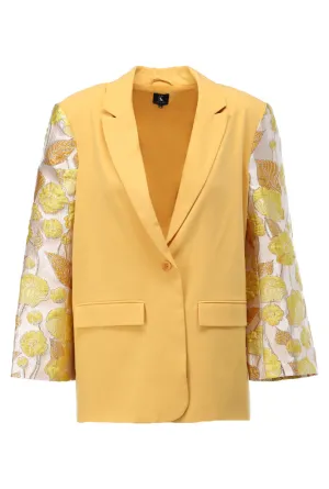 K-design - Blazer in kimono stijl (A610Golden apricot)