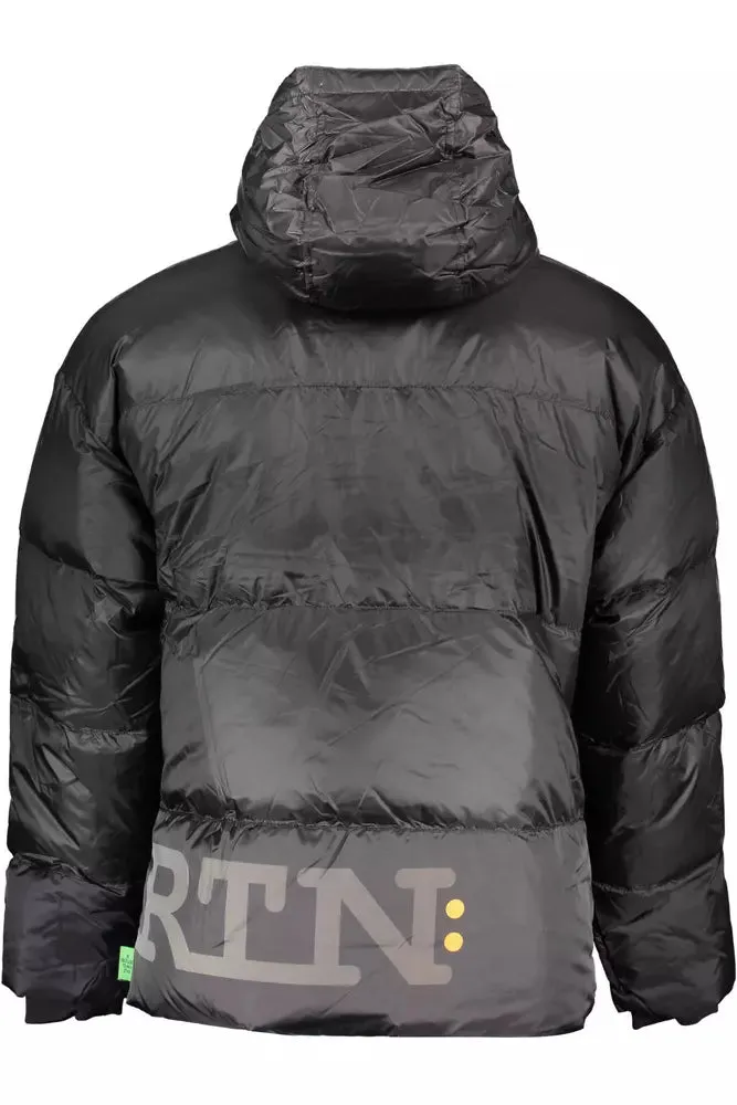 La Martina Black Feather Men Jacket