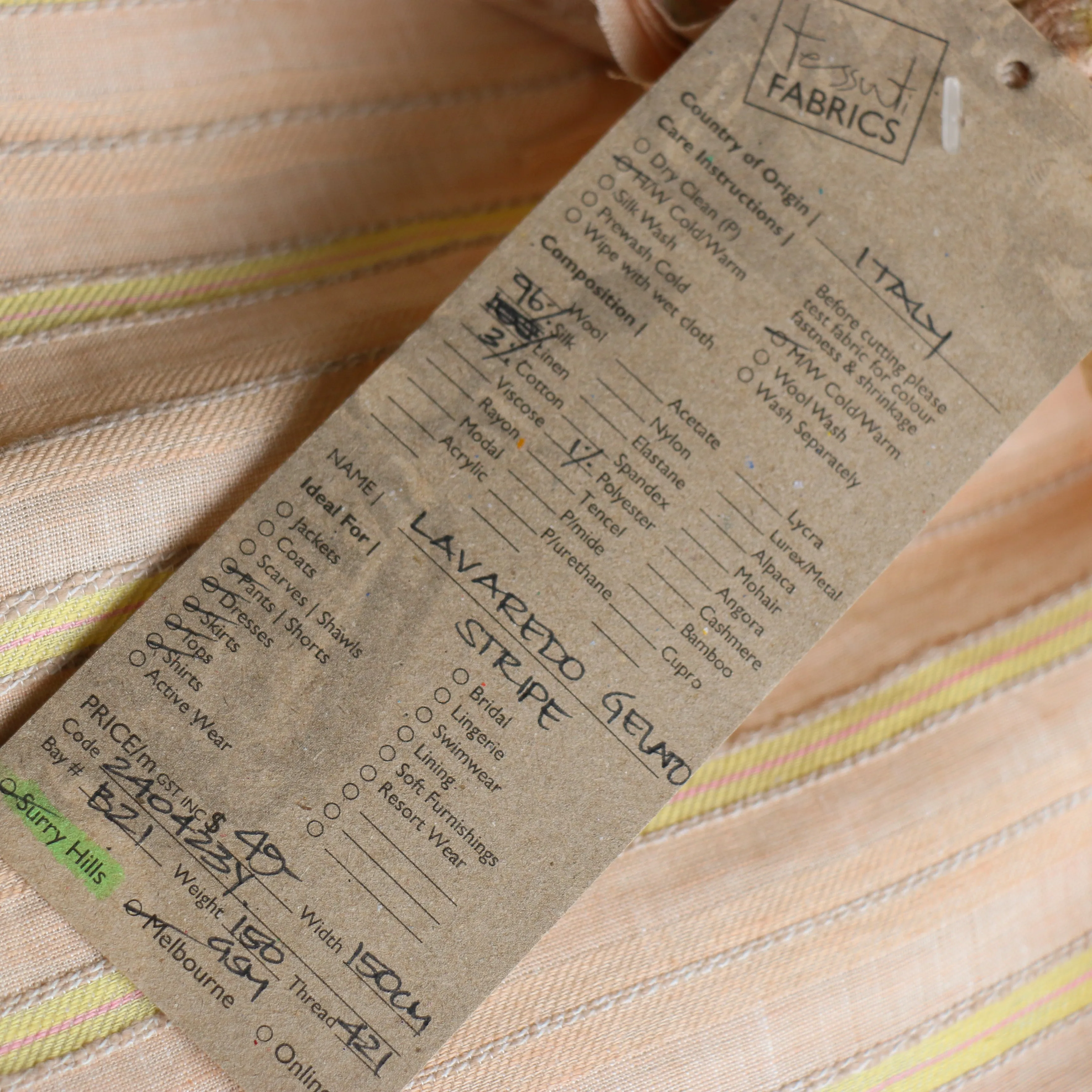 Lavaredo Gelato Stripe