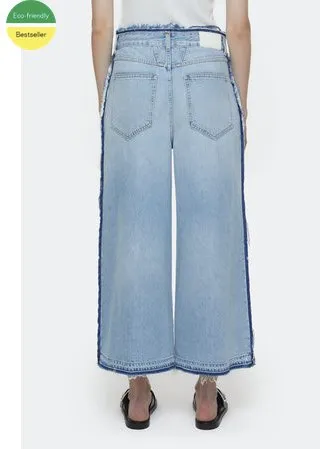 Lyna Wide Leg Crop Jean