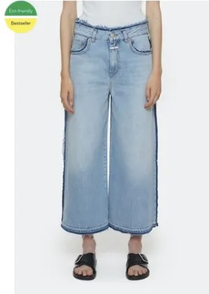 Lyna Wide Leg Crop Jean