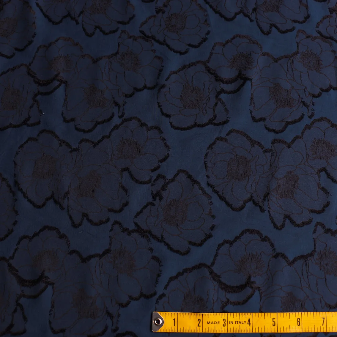 Mani Fiori Jacquard Navy/Black