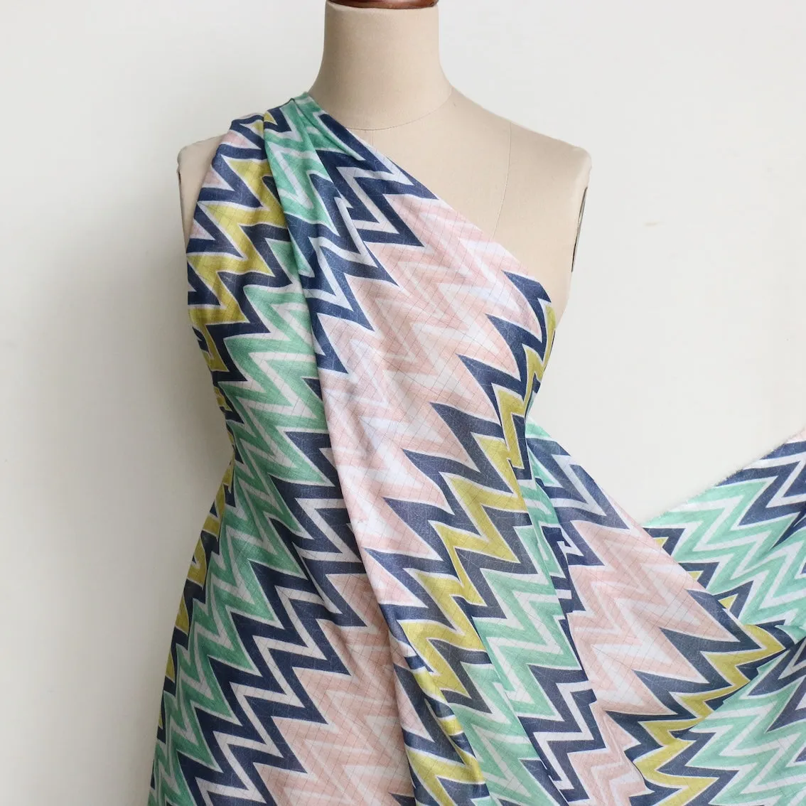 Mezza Stripe Voile