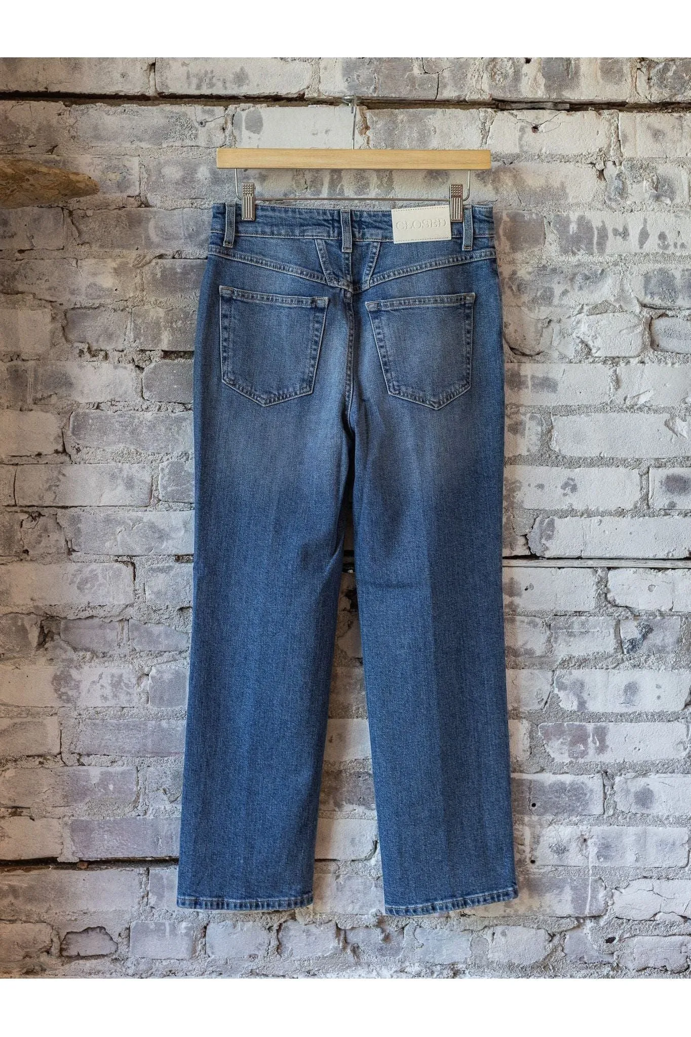 Milo Comfort Stretch Distress Jean - Mid Blue