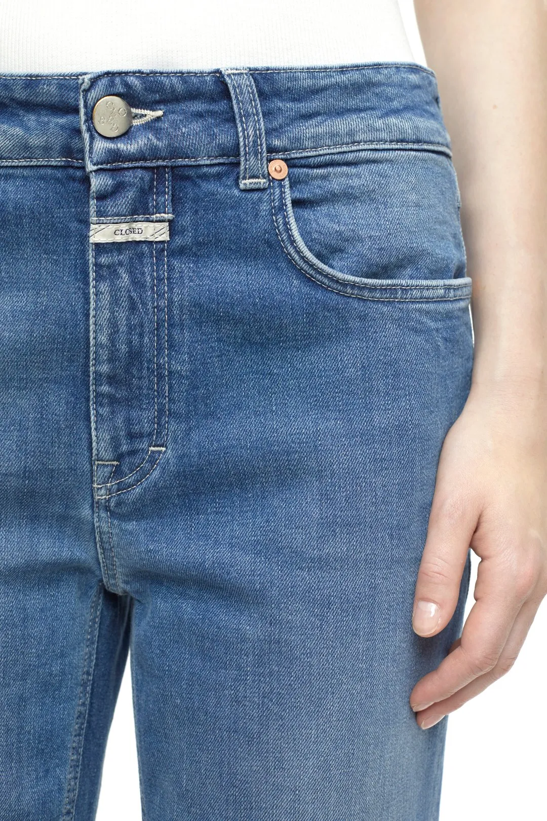 Milo Comfort Stretch Jean - Mid Blue