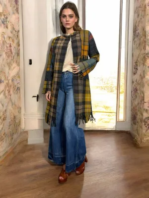 Mouji, vintage plaid coat