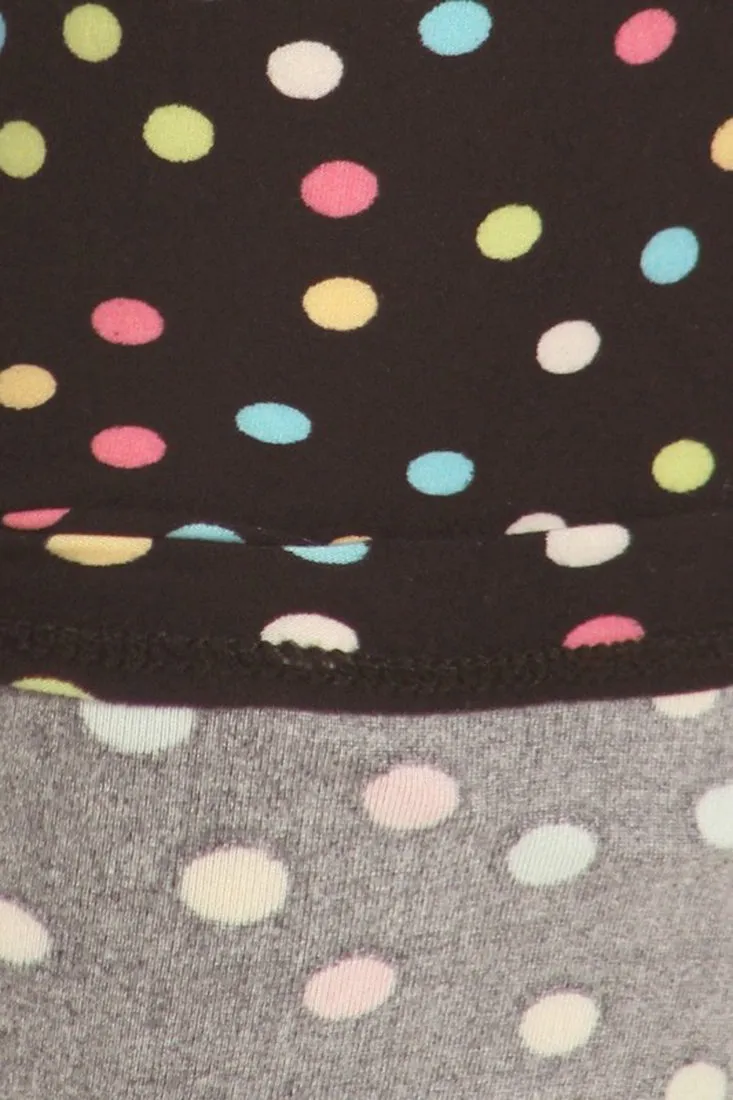 Multi Polka Dots Leggings