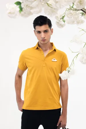 Mustard Yellow Polo Shirt