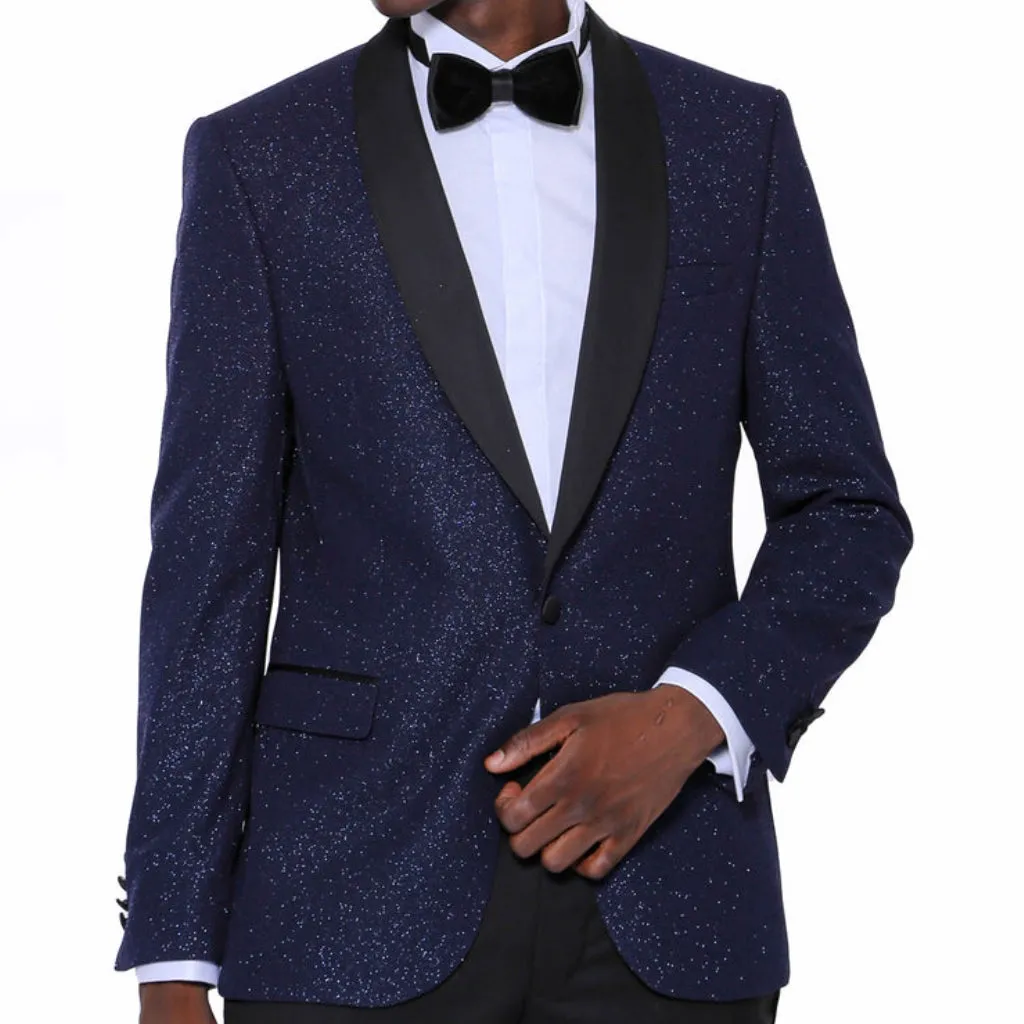 Navy Sparkle Blazer