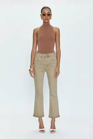 Pistola Lennon High Rise Crop Boot in Mink Snow
