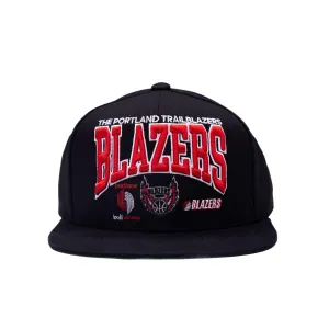 Portland Trail Blazers Mitchell & Ness Champ Stack Snapback