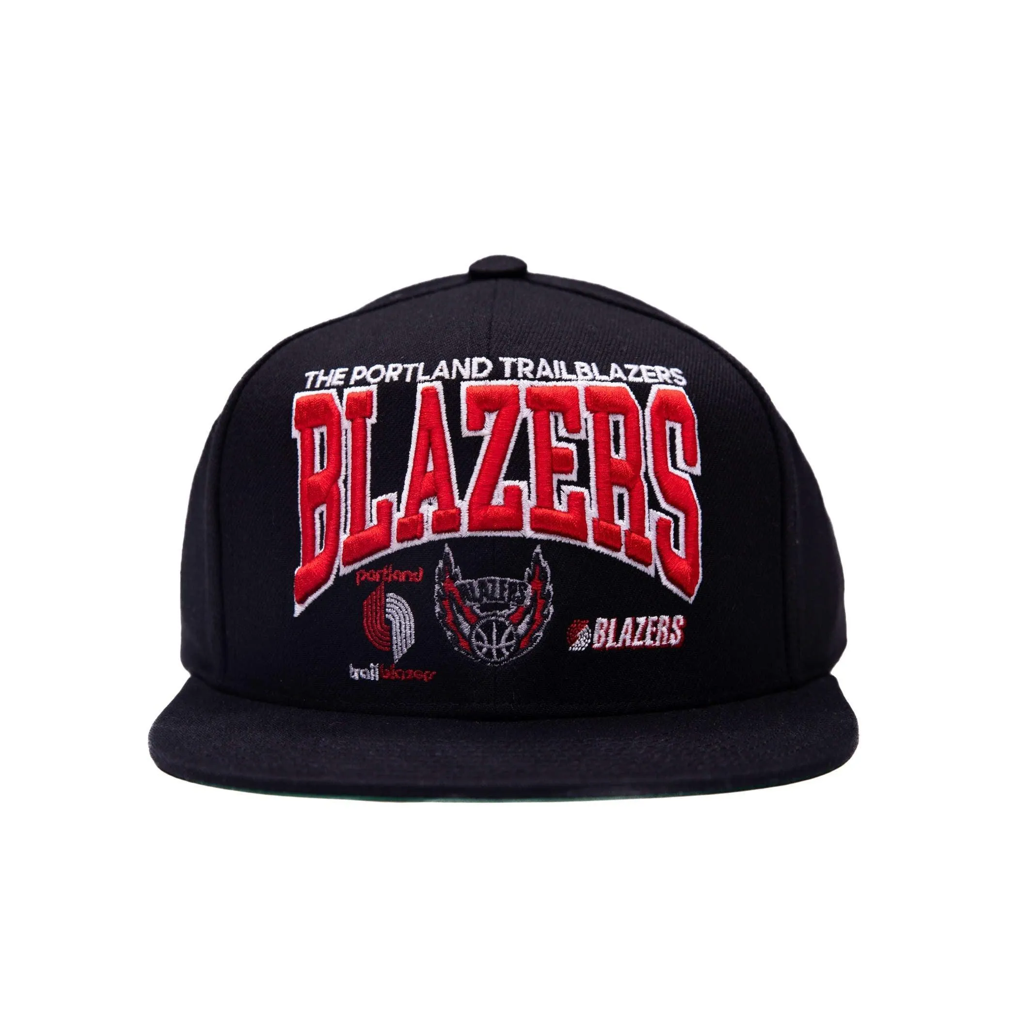 Portland Trail Blazers Mitchell & Ness Champ Stack Snapback