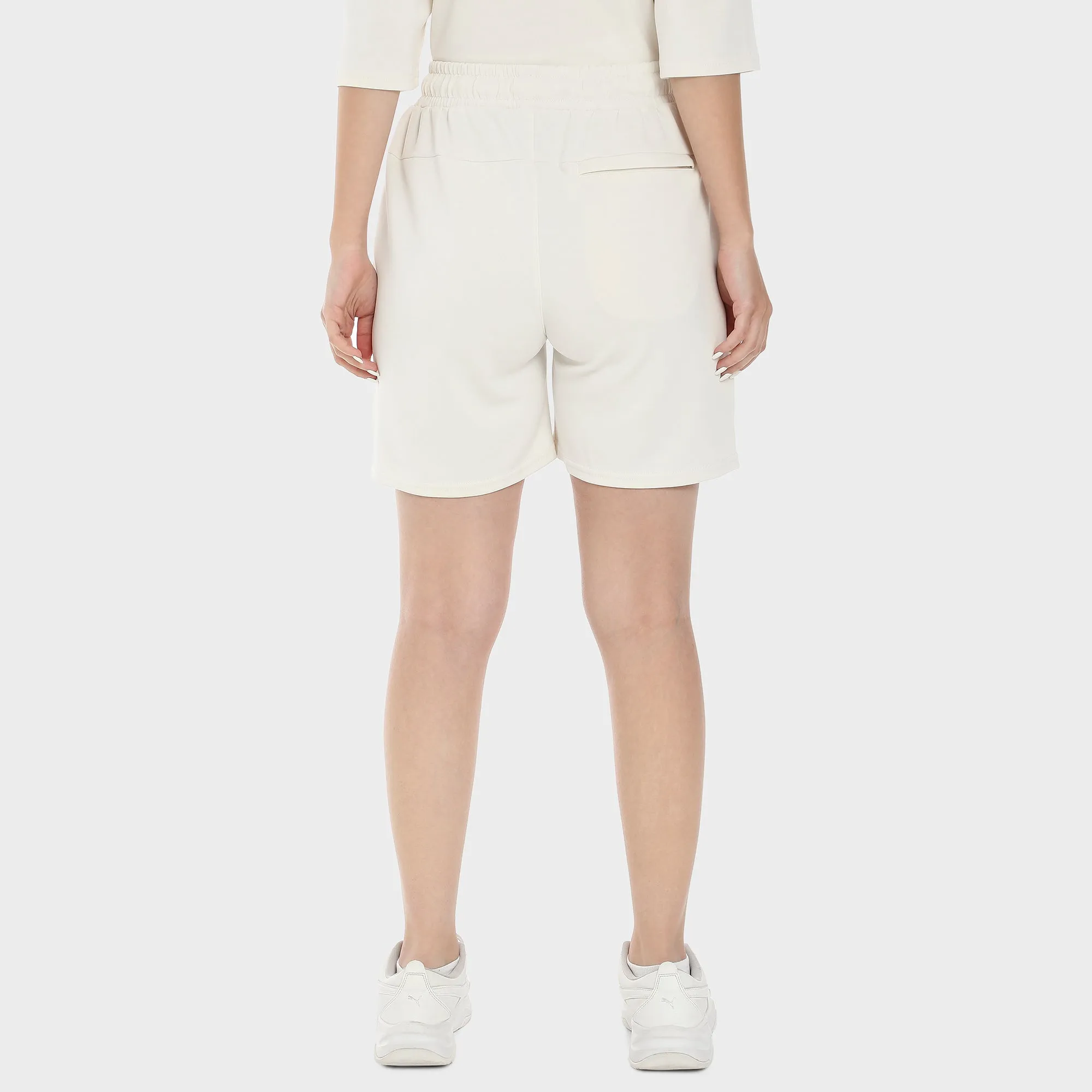 Premium Shorts For Women - White