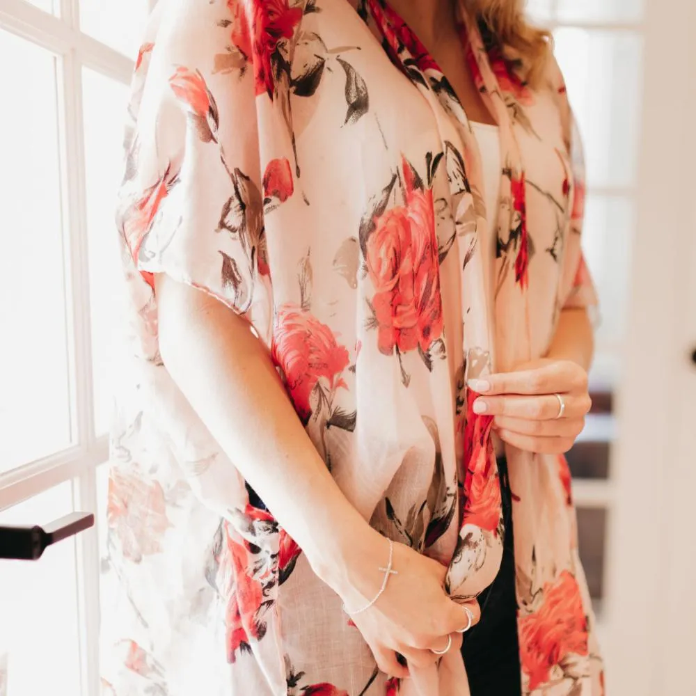 Rosie Floral Kimono