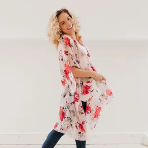 Rosie Floral Kimono
