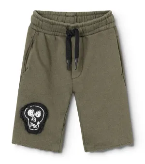 skull patch smart pants