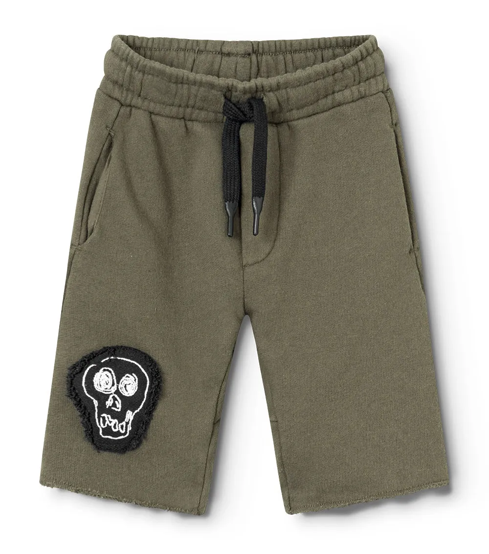 skull patch smart pants
