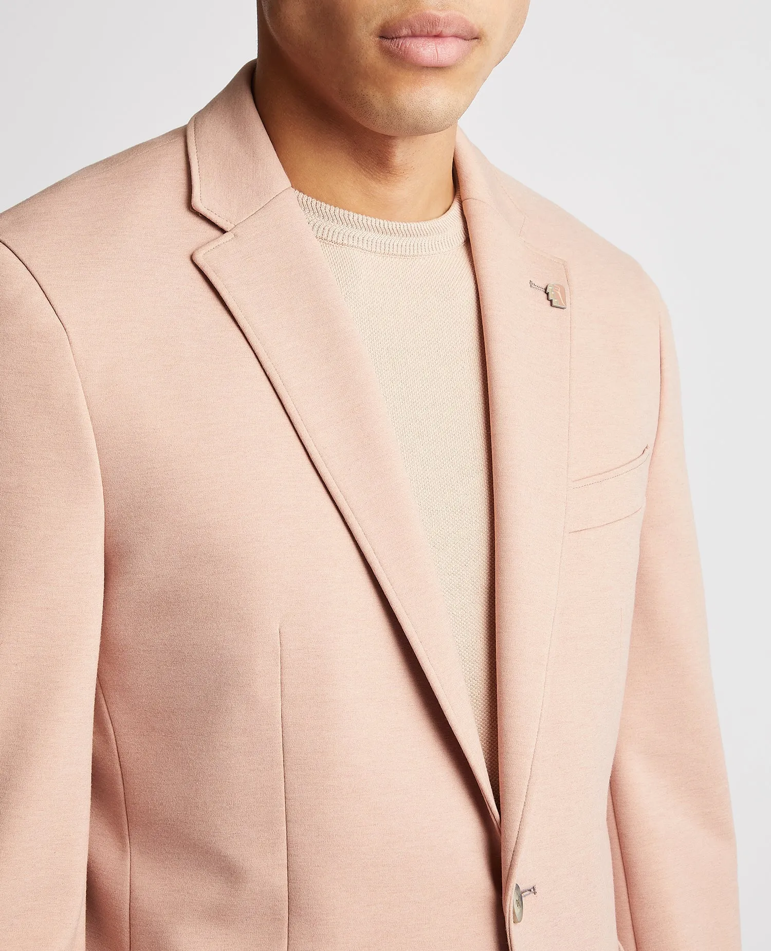 Slim Fit Jersey Stretch Jacket