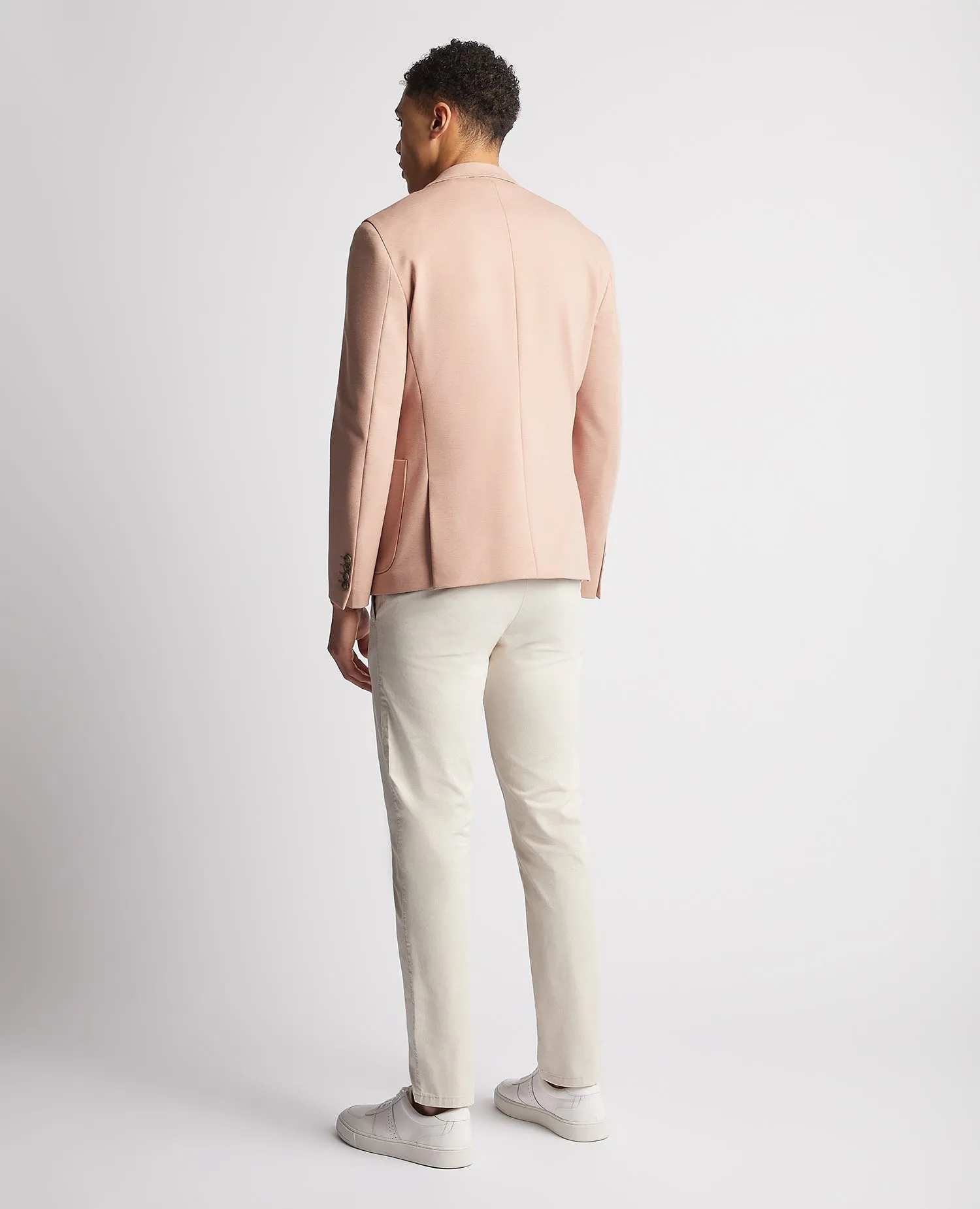 Slim Fit Jersey Stretch Jacket