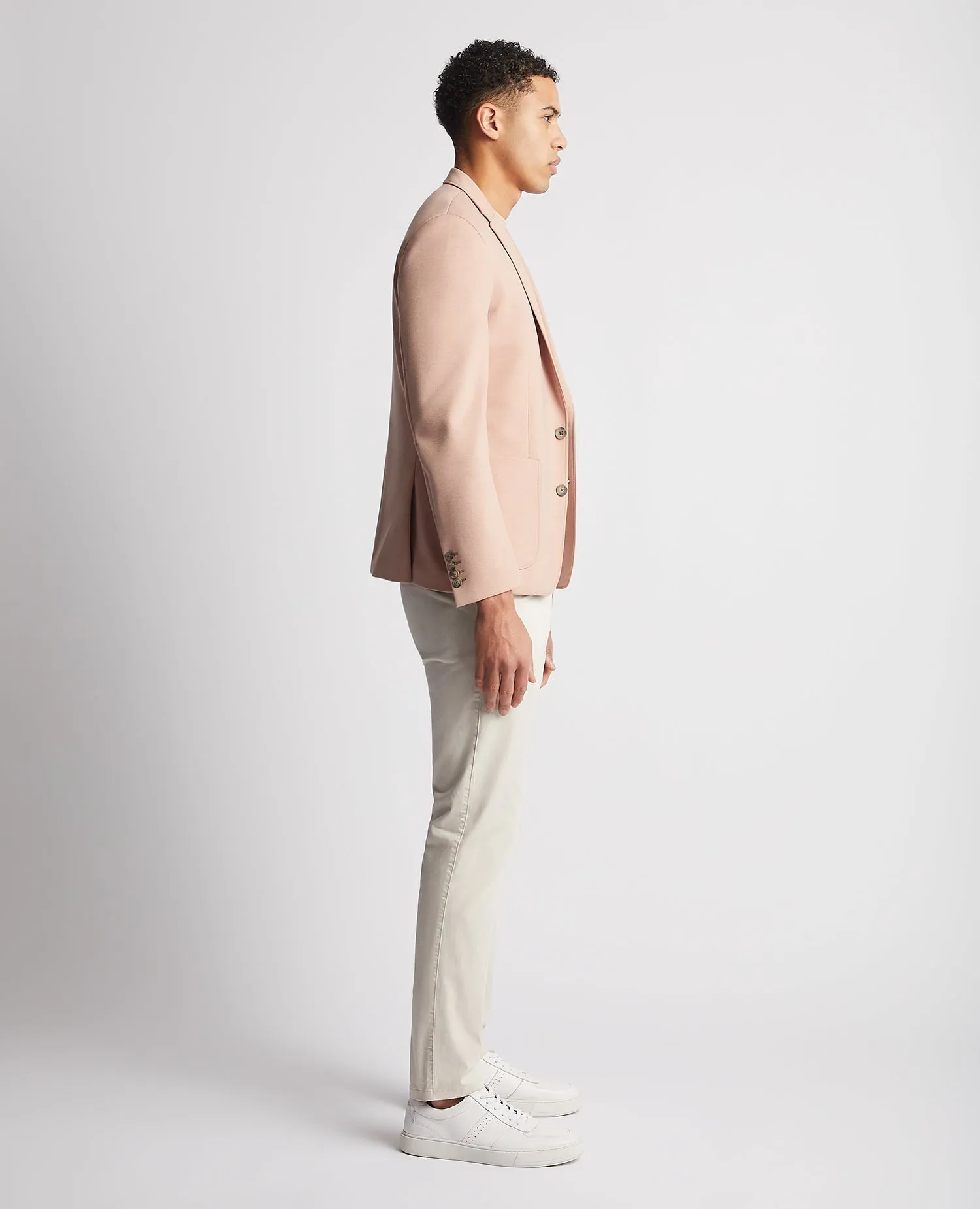 Slim Fit Jersey Stretch Jacket