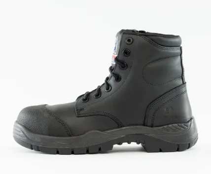 STEEL BLUE 317532 ARGYLE ZIP SIDED COMPOSITE TOE - BLACK