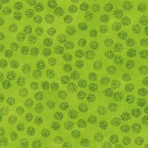 Stof Fabrics Quilters Coordinates Green Floral Dots Cotton Prints