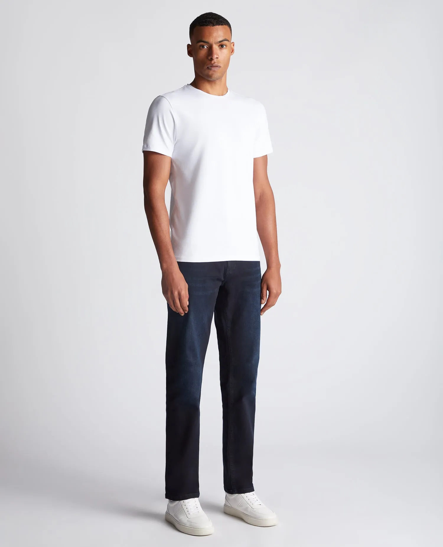 Straight Leg Eco Cotton-Stretch Jeans